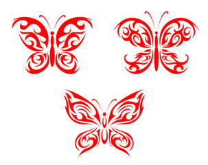 Obraz premium Butterfly tattoo