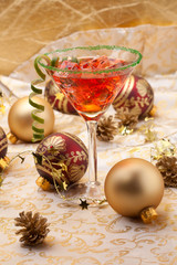 Christmas cocktail