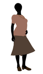 Grandmother Illustration Silhouette