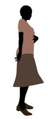 Grandmother Illustration Silhouette