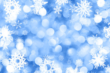Snowflakes background