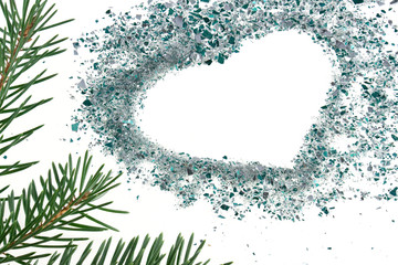 heart of bauble fragments