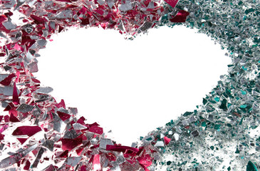 heart of bauble fragments