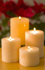Fototapeta na wymiar Candles