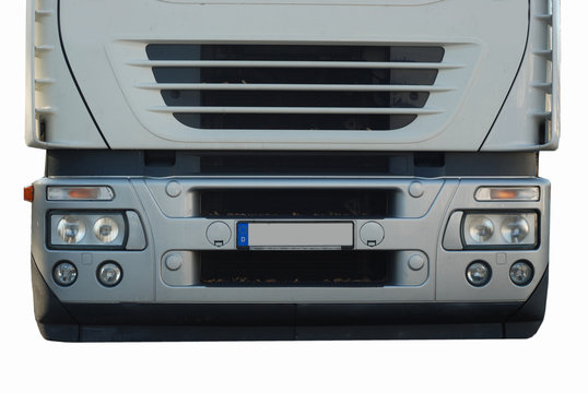 LKW Iveco Stralis frontal freigestellt