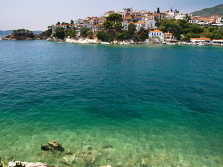 Fototapeta premium Skiathos Island in Greece