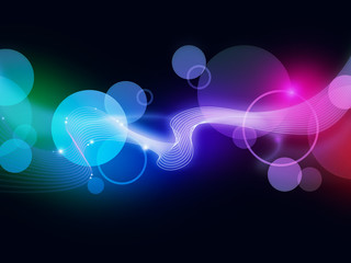 Colored abstract background
