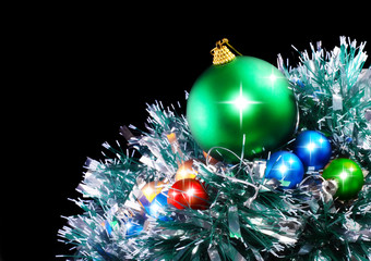 Christmas and and New Year decoration.