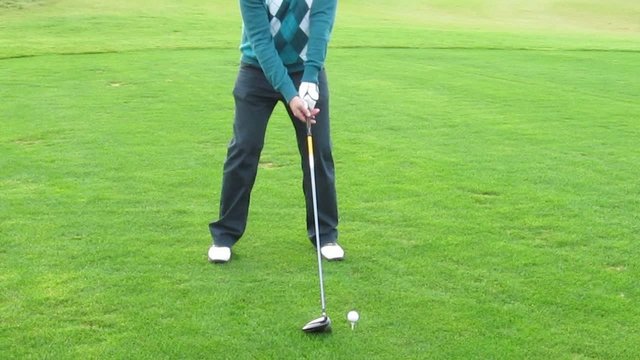 GOLF VIDEO - Golfschwung in 4 Szenen (HD 1280x720)