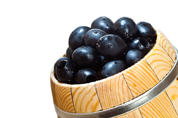 olive in small barrel