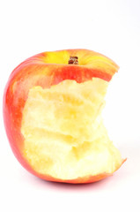 Pomme croquée