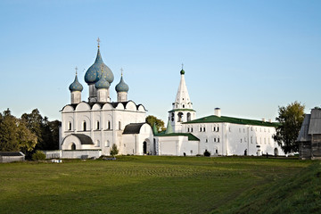 Travel in Russia. One of the most popular city in Golden Ring landmark is Suzdal. Grand View of...