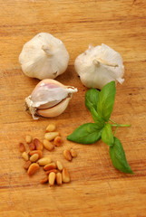 all you need to make home made fresh pesto