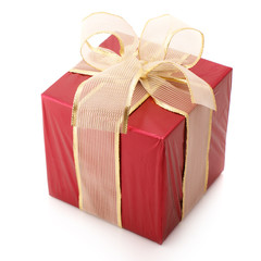 Red foil gift