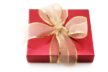 Red foil gift