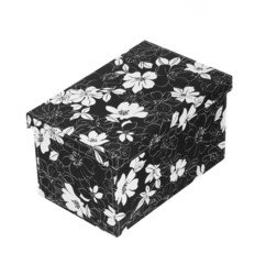 fancy gift box over white background