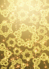 レースと光の背景