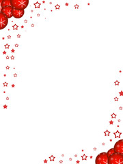 Postkarte Weihnachten hoch