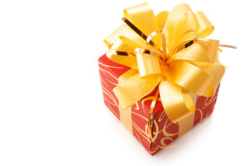 Red/gold gift