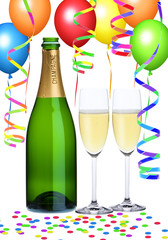 Champagnerflasche