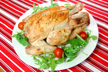 Roast chicken