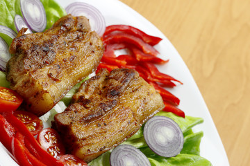 Roast pork