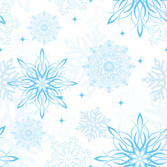 Seamless Snowflake Wallpaper