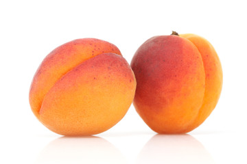 Two apricots