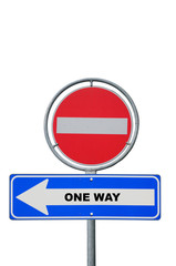 One way