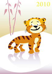 Tiger  baby - the symbol of 2010.