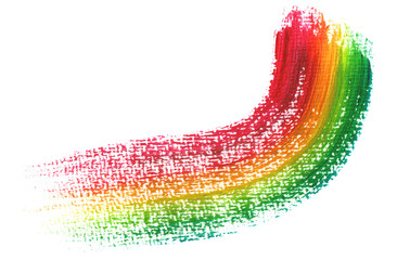 rainbow paint brush