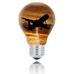 lampadina aereo