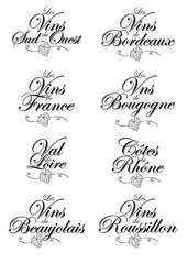 carte des vins