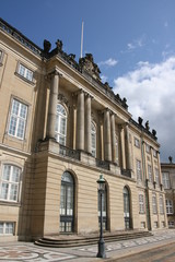 Fototapeta na wymiar palais royal danois