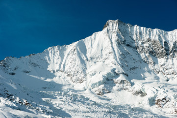 Taeschorn mountain peak