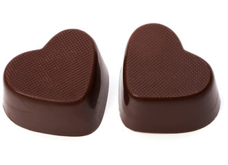 Heart shaped chocolates