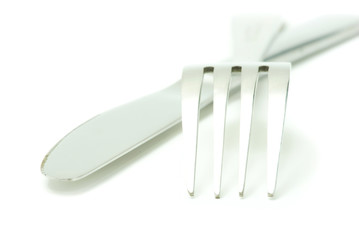 fork with spoon