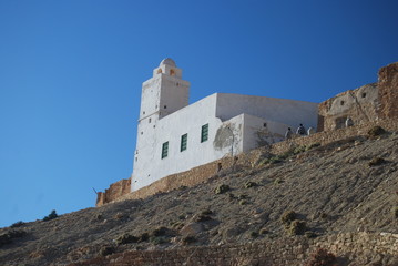 La mosquée du village berbère de Douiret