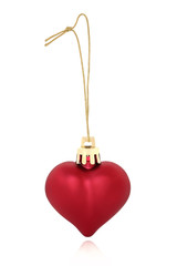 Red Heart Bauble