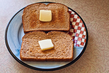 whole wheat toast