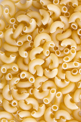 Some yellow macaroni for backgrounds