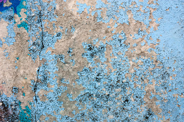 scratched dirty wall
