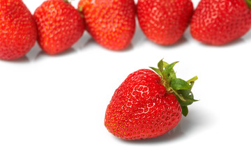 Fresh and tasty strawberries