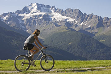 Fototapeta premium Biken im Vallidentro