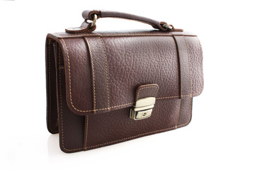 little suitcase isolated on white background