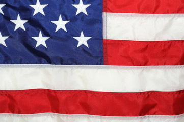 Closeup of U.S. Flag