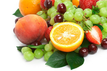 Still-life of fresh fruit