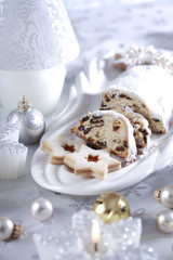 Christmas cake and cookies