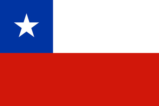 Chile Flagge Fahne