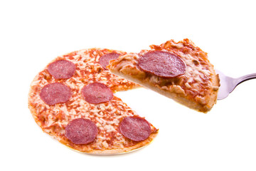 Hot pizza